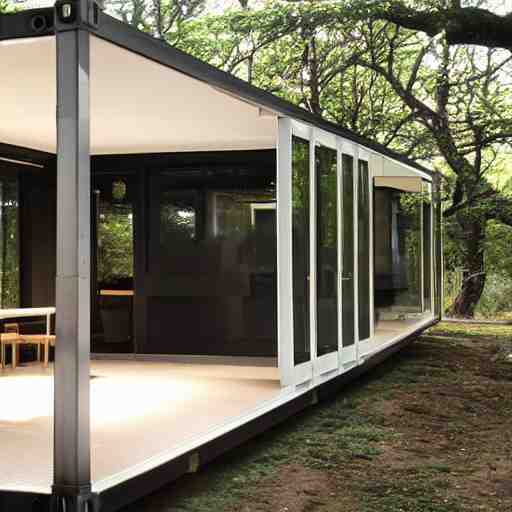 luxury! shipping container! house!!! designed by ludwig mies van der rohe! 