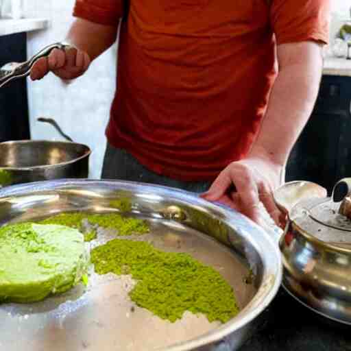 Shrek making a moroccan tagine