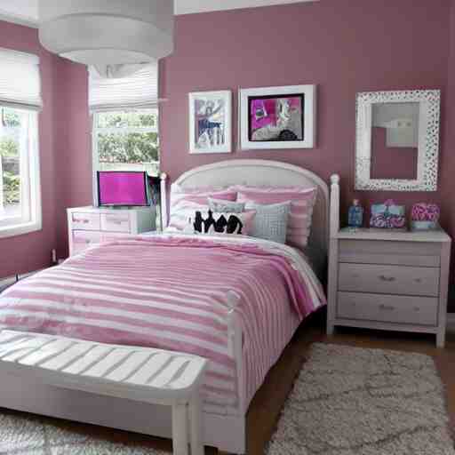 teen girls bedroom