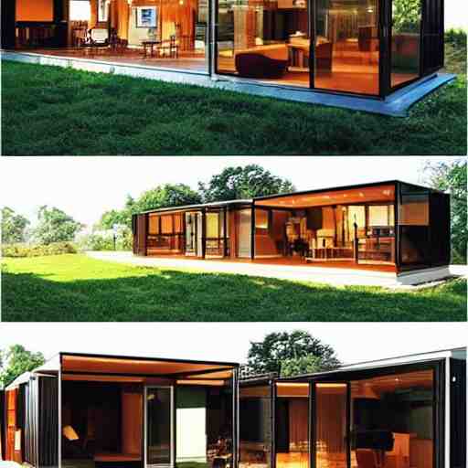 luxury! shipping container! house!!! designed by ludwig mies van der rohe! 