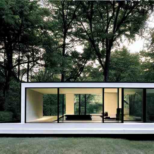 house designed by ludwig mies van der rohe 