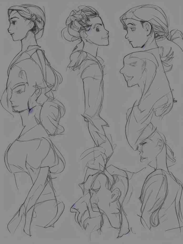 gender by Disney Concept Artists, blunt borders, golden ratio