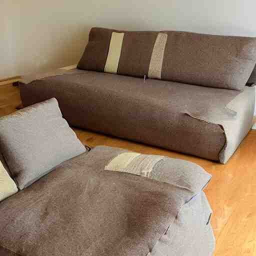 couch made of potatoes 