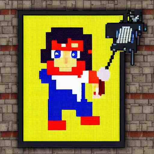 pixel art of danny devito in street fighter 