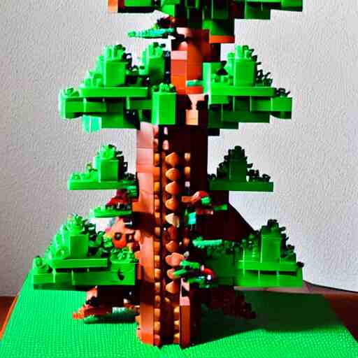 standard lego trees