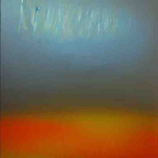 silent beams shining through calm winds, abstract, oil on canvas, brushstrokes, 