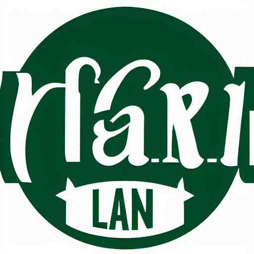 a logo for the brand lean in the style of the sprite logo 