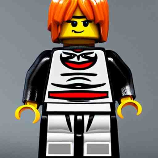 a lego of samurai kenshin jimura del anime samurai x 