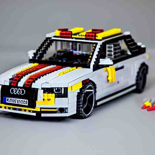 audi a4 lego set