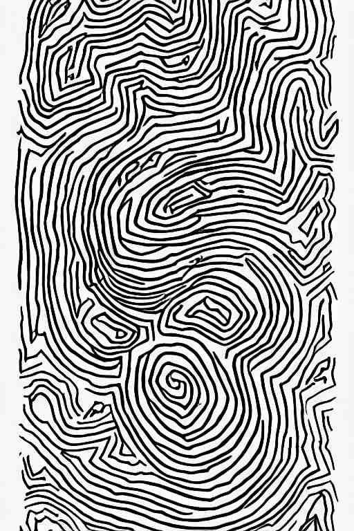 a drawing of a hand with a pattern on it, an abstract drawing by max gubler, instagram contest winner, funk art, childs drawing, art on instagram, myportfolio 