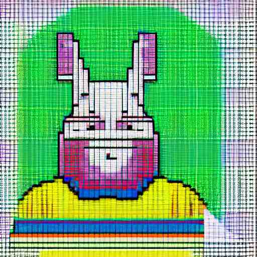 pixel art of big chungus