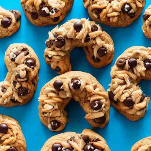 cookie monster donuts 