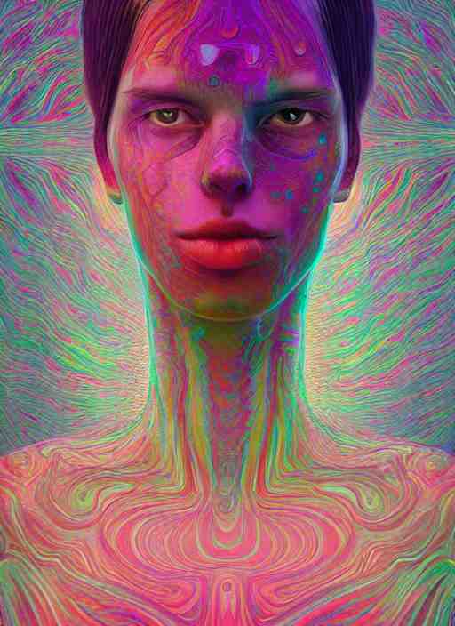 portrait ultra dimensional entity, accidentally tripping on dmt and acid, psychedelic experience, overwhelming psychosis of self realization and burning awakening, ultra high definition, unreal engine 5, hyperrealism, masterpiece composition, by martine johanna, barclay shaw 