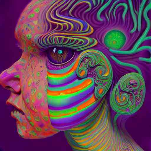 an extremely psychedelic portrait of a cake, surreal, lsd, face, detailed, intricate, elegant, lithe, highly detailed, digital painting, artstation, concept art, smooth, sharp focus, illustration 