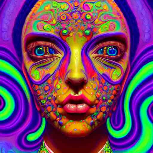 an extremely psychedelic portrait of a cake, surreal, lsd, face, detailed, intricate, elegant, lithe, highly detailed, digital painting, artstation, concept art, smooth, sharp focus, illustration 