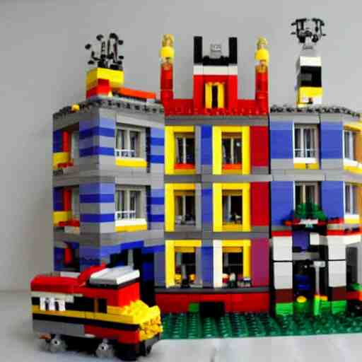 paris made with lego