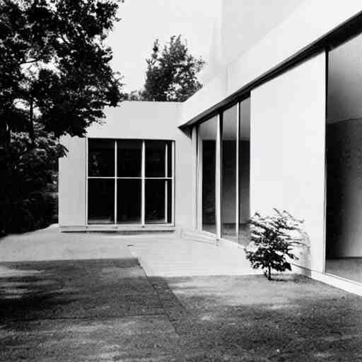 house designed by ludwig mies van der rohe 