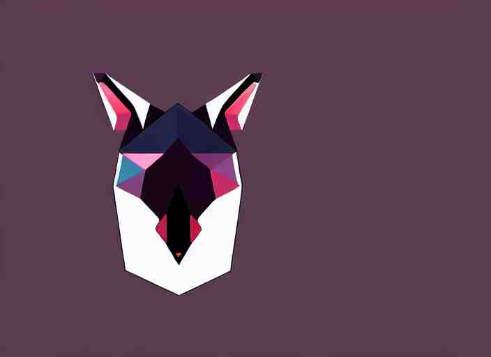 digital art minimal vector animal! detailed wallpaper trending on artstation 