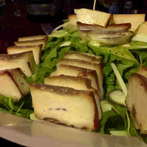 michelin star spam and limburger cheese salad 