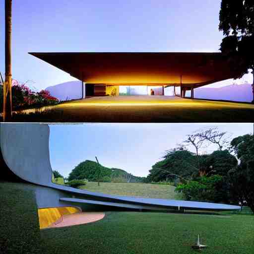 house designed by oscar niemeyer 