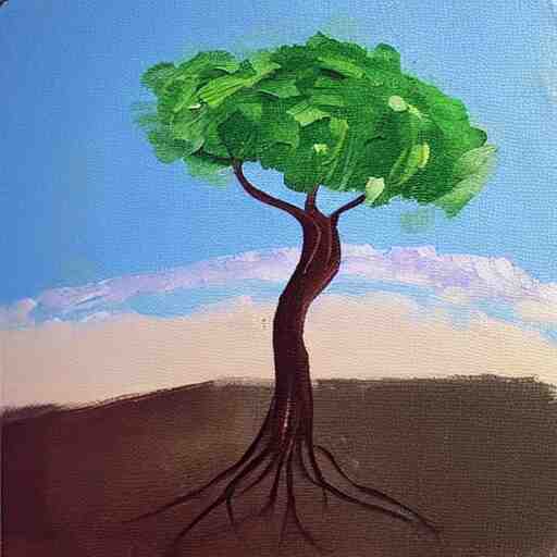 “professional painting of a tree”