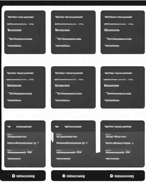 a wireframe for a social chat application, black and white user experience 