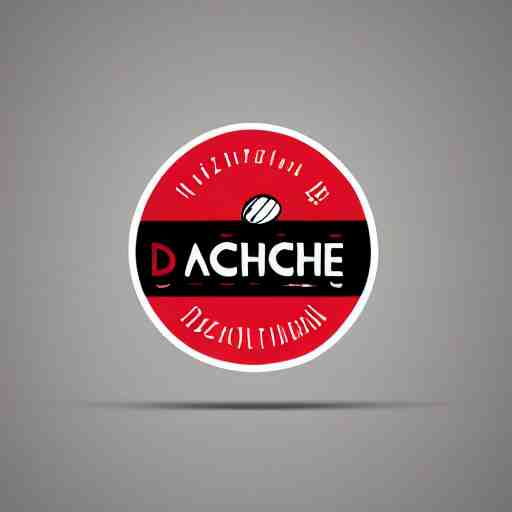 da michele logo for a pizzeria, 2 d, illustration 