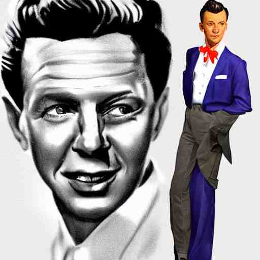 perfect composition, subdued color palette, award-winning concept art, detailed digital painting, airbrushed, low contrast: costume design for young Frank Sinatra as a poor 1950s bartender. Volumetric cinematic lighting, great attention to perfect anatomy, special attention to posing, great attention to realistic facial expression, faithful cinematic color scheme, perfectly coherent. In the style of: Greg Rutkowski, Francis Bacon, Syd Mead, Norman Rockwell, Beksinski, Edward Hopper, James Gilleard, Ilya Kuyshinov, WLOP, Stanley Artgerm, Takato Yamamoto, and James Jean.