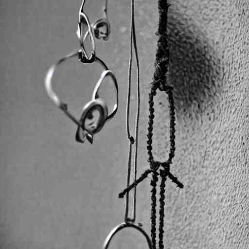 This is a sketch of a wind chime made from the pieces of a broken mug. It shows the mug handle as the top piece with strings attached to it, and the bottom pieces of the mug hanging down like little bells, iso 300, f-stop 1.5, Pentax