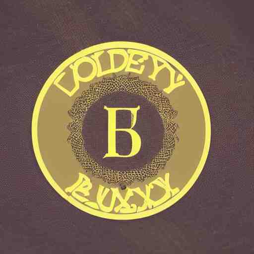 golden luxury fw blessah logo, 